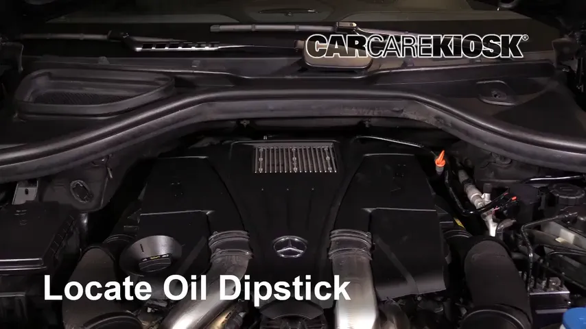 2013 Mercedes-Benz GL450 4.6L V8 Turbo Oil Check Oil Level